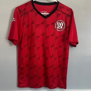 AYSO Men's Red Soccer Jersey